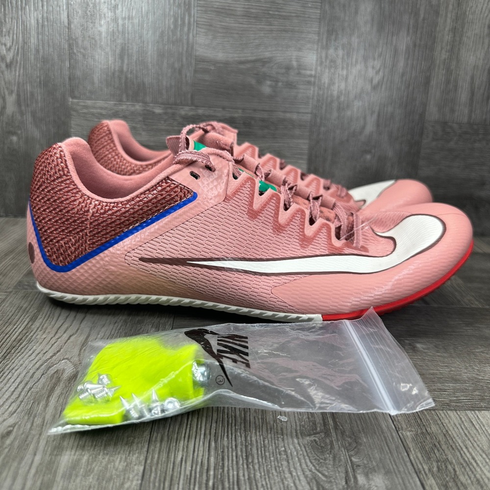Nike Rival Sprint Mens 9 Red Stardust Sprint Track and Field NEW HQ2061-600